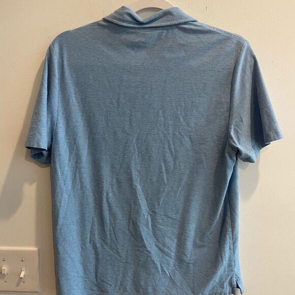 Vineyard Vines Edgartown Polo Shirt Men Small Blue Pima Cotton Blend Preppy Golf - Picture 6 of 9